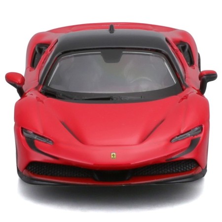 Racing machine Bburago Ferrari SF90 Stradale, Die-Cast, 1:43, Red color-7