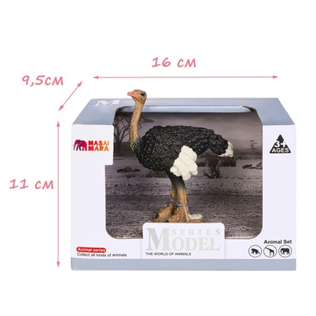 Фигурка «Мир диких животных: страус»-7