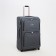 Big suitcase 28 ", lightning department, code castle, 3 wheels, 2 outer pockets, color gray color