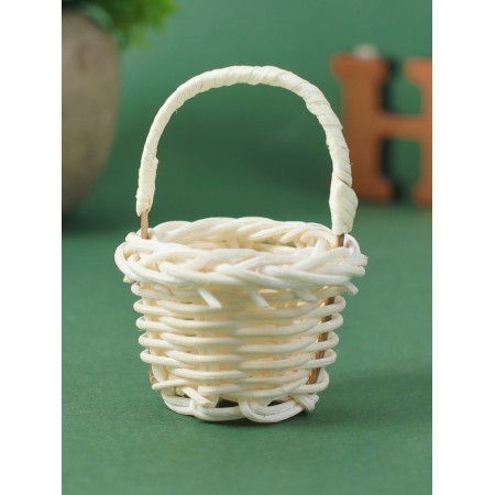 Puppet miniature "Basket", white color-2