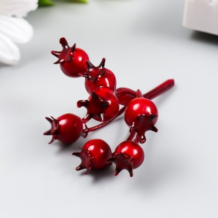 Decor for the creativity "Irga Red" 5.5 cm