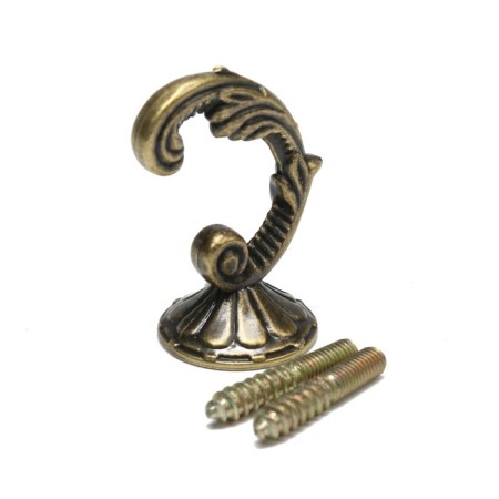 The hook for the curtains "tundra" ks002, one -rod, bronze color-13