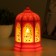 Nightlight "light" LED 1W 3XAG13 red 8.5x8.5x13cm Risalux