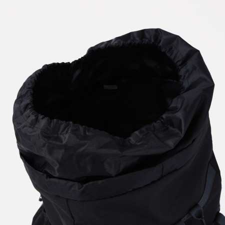 Tourist backpack, TAIF, 90 l, cord department, outer pocket, 2 side nets, black/gray color-8