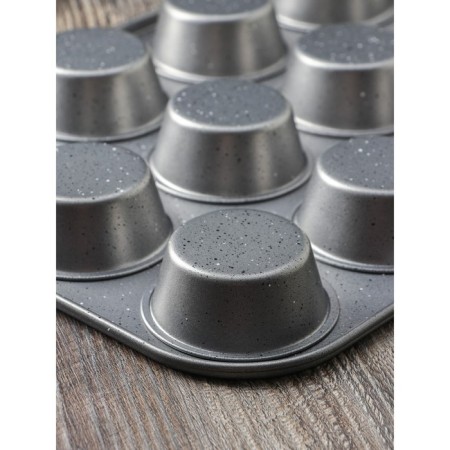 Baking Magistro Gourmet Range, 35 × 26.5 × 3 cm, 12 cells, thickness 0.6 mm, anti -stick coating, gray gray-3