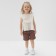 Blouse for Minaku girl, white color, height 128 cm