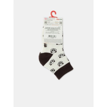 Children's socks with drawings Conte Kids Sof-Tiki, size 12, Milk color-2