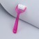 Massage for the face and neckline, with spikes, 14 × 4.5 × 2.5 cm, color mix