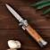 Folding "dusk" steel - 65x13, handle - wood, 23 cm