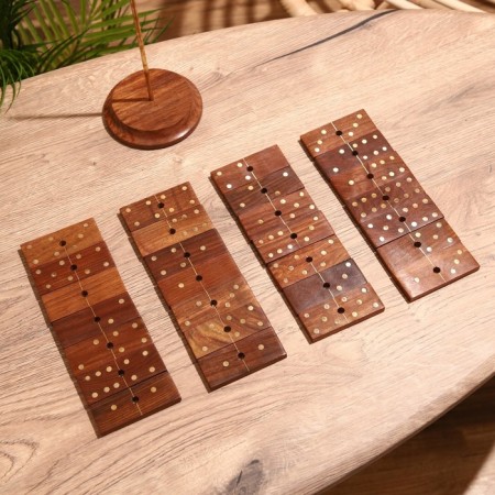Hand game "Domino" 11x11x27 cm, mane-3