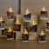 Garland “thread” 4.5 m with nozzles “clothespins-stars”, IP20, transparent thread, 20 LED, glow warm white, 220 V