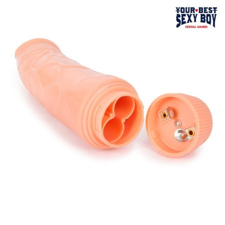 Sexy Boy vibrator, realistic, built -in vibrator, 17.5 x 4 cm, PVC, bodily-4