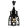 Bayerlux lamp "Kovalts" E27 40W black 20x20x35-120cm