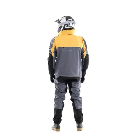 Membrane jacket Dragonfly quad Pro, male, size m, yellow, gray-3