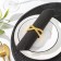 Ring for Napkin "Infinity", 5.5 × 3 × 4.5 cm, gold color
