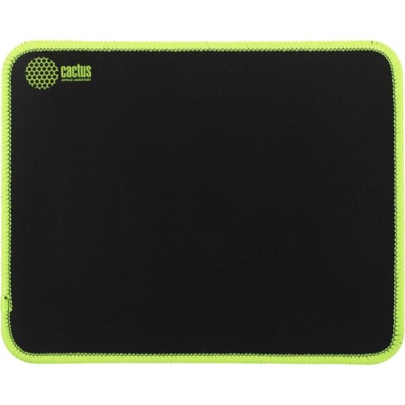 Cactus Black Computer Mouse, Game, 250*200*3 mm, black
