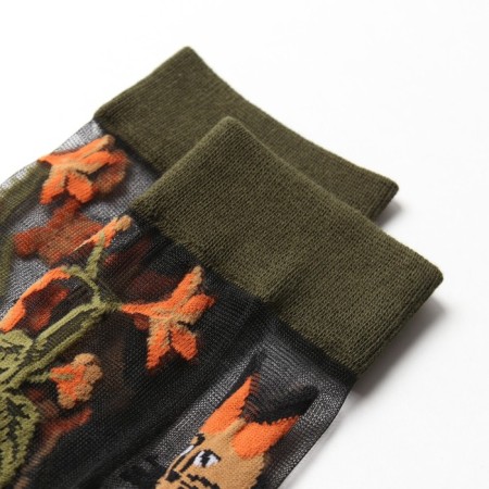 Women's socks Minaku "cats", rr 36-39 (23-25 ​​cm)-1