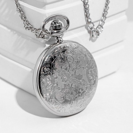 Pocket watch "anchor", quartz, d dial-4.5 cm-2