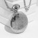 Pocket watch "anchor", quartz, d dial-4.5 cm