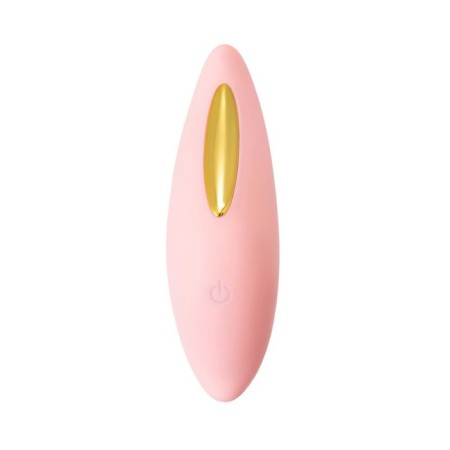 Vacuum-wave stimulator of the clitoris Flovetta Lily, silicone, 13 cm, pink-1