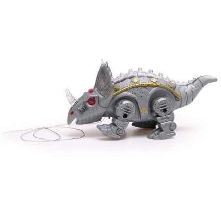 Triceratops dinosaur, works on batteries, mix-1