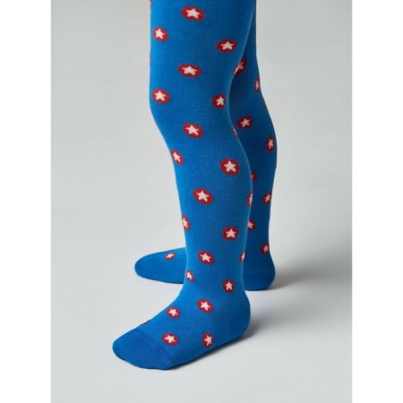 Pantyhose baby cotton Conte kids tip-top, height 80-86 cm, blue color-2