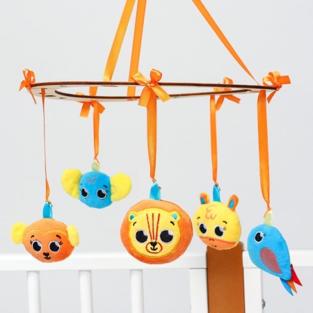 Set for creativity. Suspension for babies with their own hands Types "animals", species of mix, crumb I-1