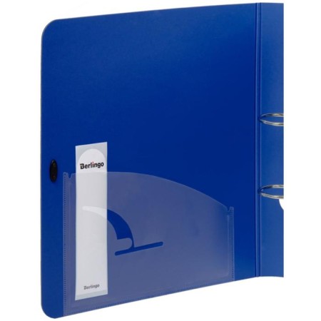 A4 80mm reception folder "Eclipse", 2500MKM, plastic (polypho), round/roots, elastic band, intra-corta-5