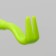 A set of ticks for ticks, 3 sizes, green