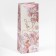 Gift package for a bottle, packaging, "tenderness", 13 x 36 x 10 cm