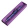 Switching handle, 0.7 mm, Bruno VisConti Palermo, blue rod, purple metal case, in case