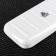 Porcelain rectangular porcelain Wilmax, 19 × 10 cm, white color