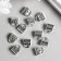 Busina for creativity Metal "Bag" silver 1.2x1 cm