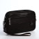 Male bag over the shoulder, artificial leather, brown color
