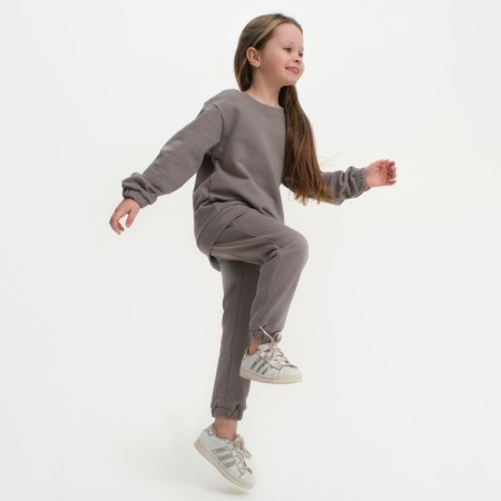 Kidshot (sweatshirt, trousers) KAFTAN "BASIC Line", size 38 (146-152), color gray color-6
