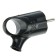 Electric fork Universal A0112, with salary, corner, with ear, 16 A, 250 V, euros, black