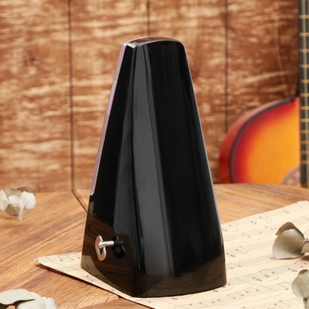 Mechanical GLEAM metronone, black, 40-408 beats per minute, 21 x 10 x 12 cm,-5