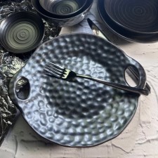 Set of dishes lenardi roca, with handles, d = 27 cm, 2 pcs