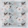 Scrapbooking paper "Flowers", 30.5 x 32 cm, 180 g/m²