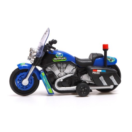 Inertial “Police” motorcycle, Mix colors-1