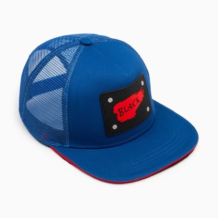Basebolk male minku with a patch color blue, size 56-58-3