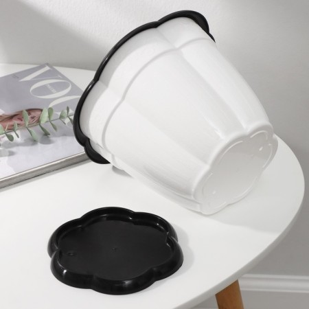 Pot with the Podon "delight", 3 l, the color is white-3