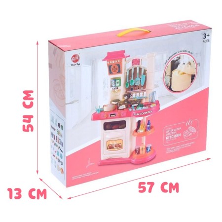 Game set “Cheerfully preparing” with accessories, light, sound, water runs from the crane-5