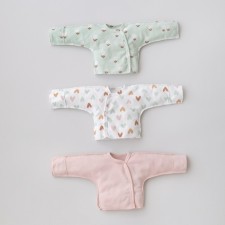 Boar of children's kinderlitto “first flowers”, buttons, height 56-62 cm, 3 pcs