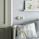 Vintage W5822055 switch, 4 positions, two -clavy, ivory matte chromium