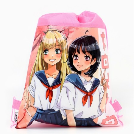 Back for shoes "Schoolgirls" polyester, size 30 x 40 cm-10