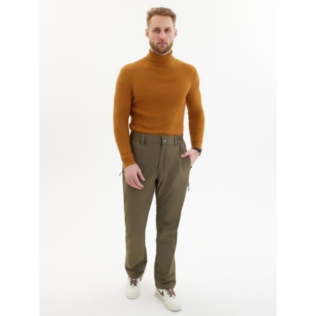 Sports male winter winters, size 48, khaki color-11