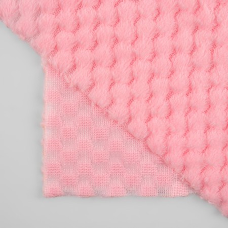 Poster plush "Sot", 50 × 50 cm, 220 g/m, pink color No. 34-1