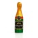 New Year. Chocolate figure "Champagne", 120 g