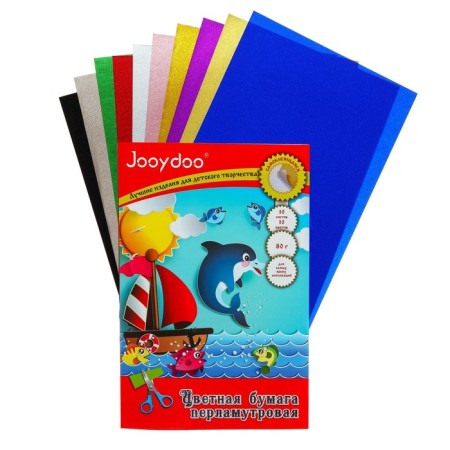 A set of paper coloring pearl, A4 format, 10 sheets, 10 colors-3